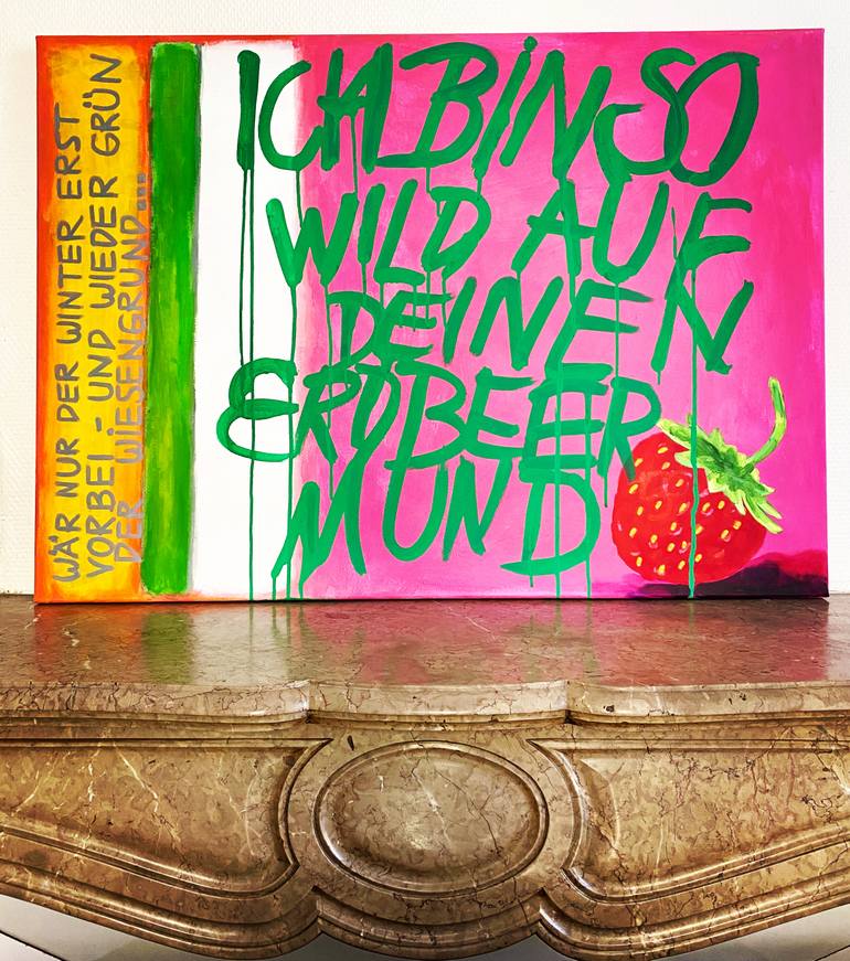 Original Contemporary Graffiti Painting by Dominique Steffens