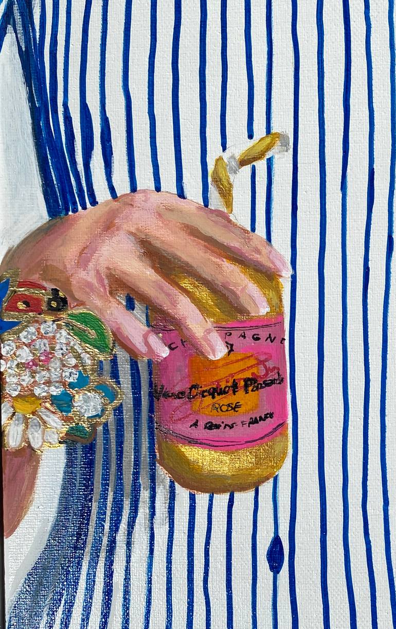 Original Figurative Pop Culture/Celebrity Painting by Dominique Steffens