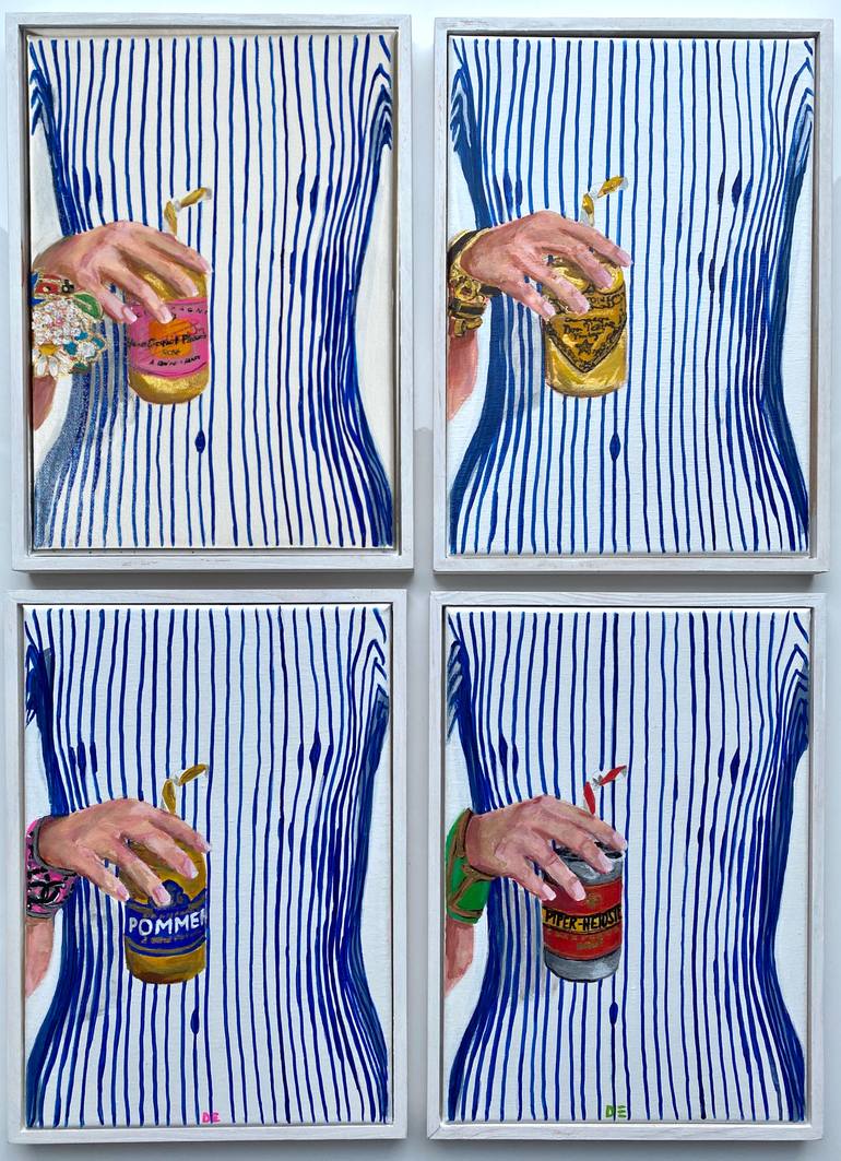 Original Figurative Pop Culture/Celebrity Painting by Dominique Steffens