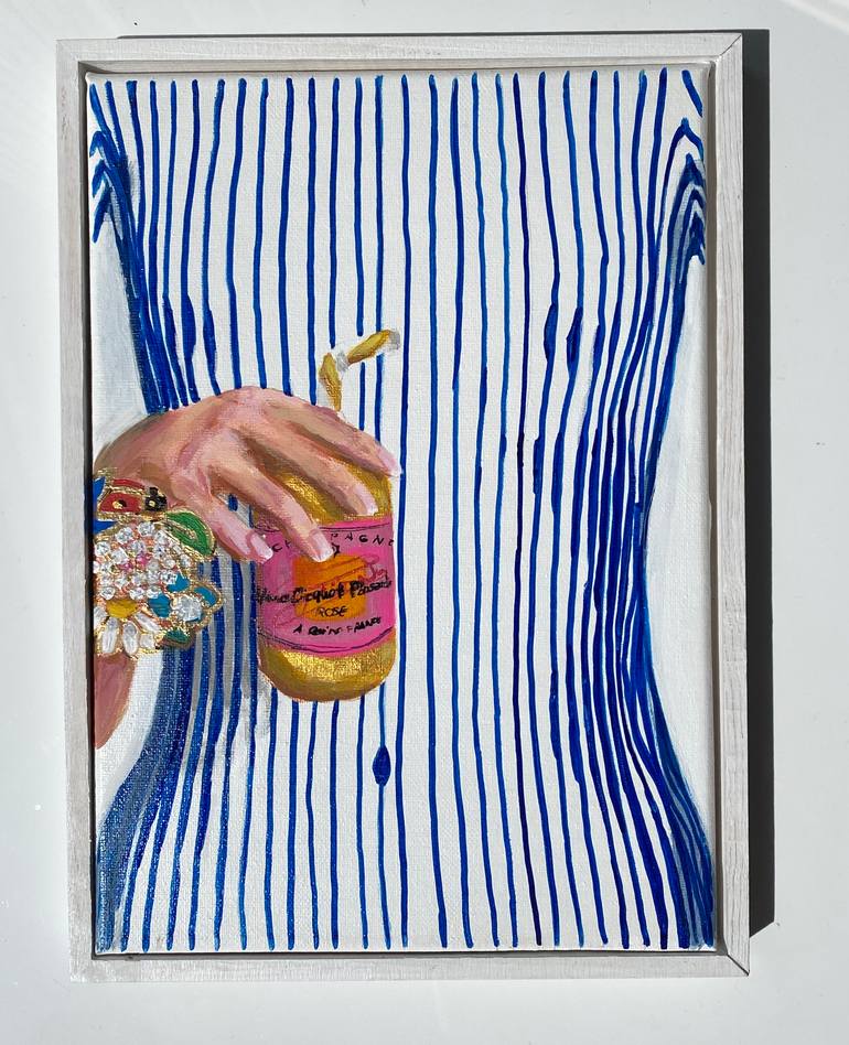 Original Figurative Pop Culture/Celebrity Painting by Dominique Steffens
