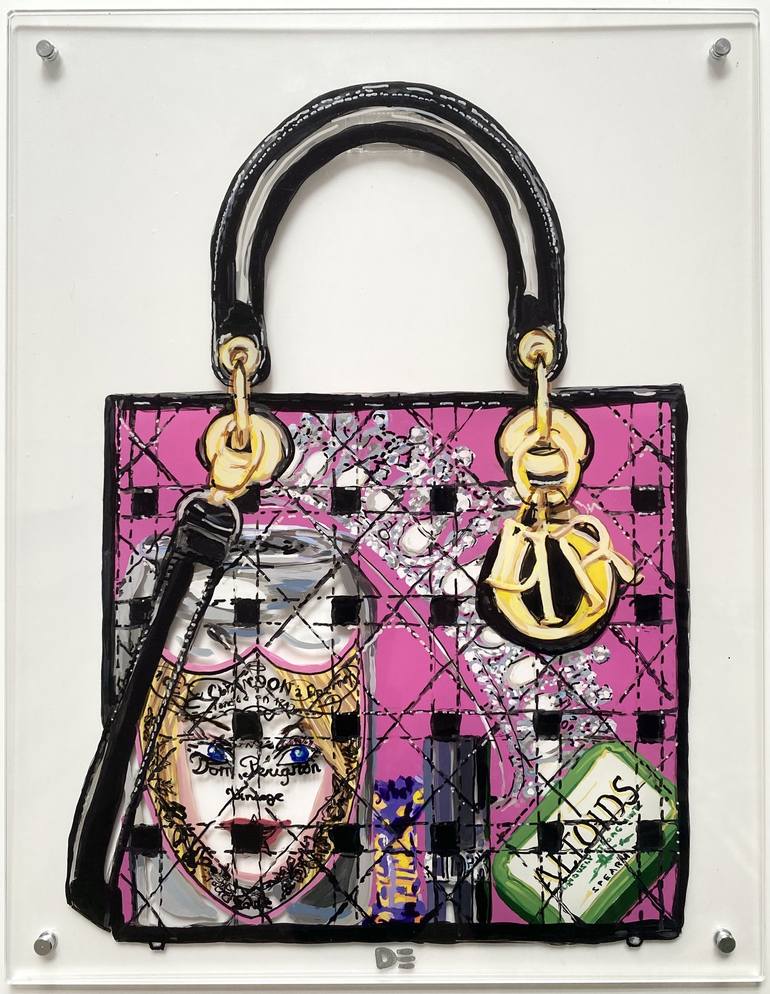 Original Pop Art Pop Culture/Celebrity Paintings by Dominique Steffens