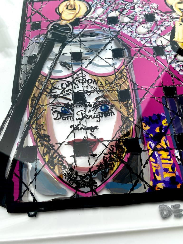 Original Pop Art Pop Culture/Celebrity Painting by Dominique Steffens