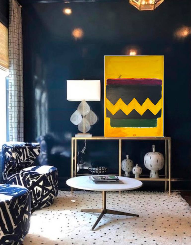 Original Contemporary Abstract Painting by Dominique Steffens