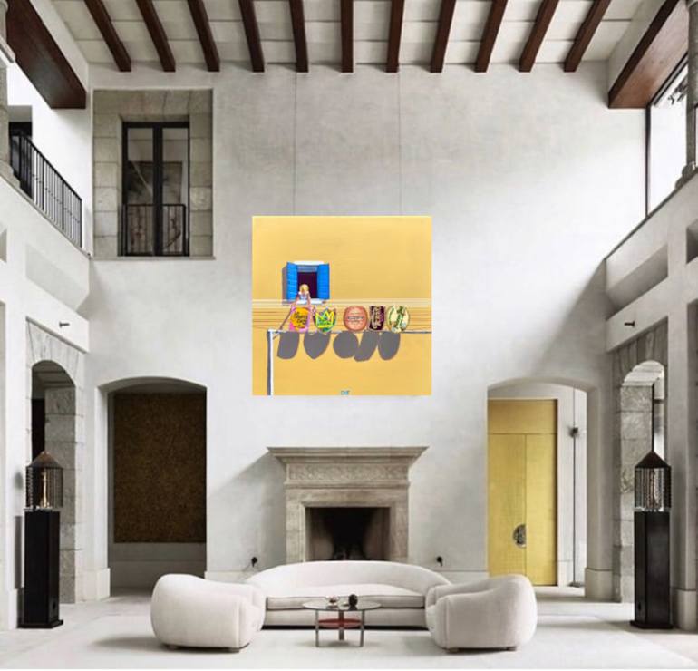 Original Figurative Food & Drink Painting by Dominique Steffens