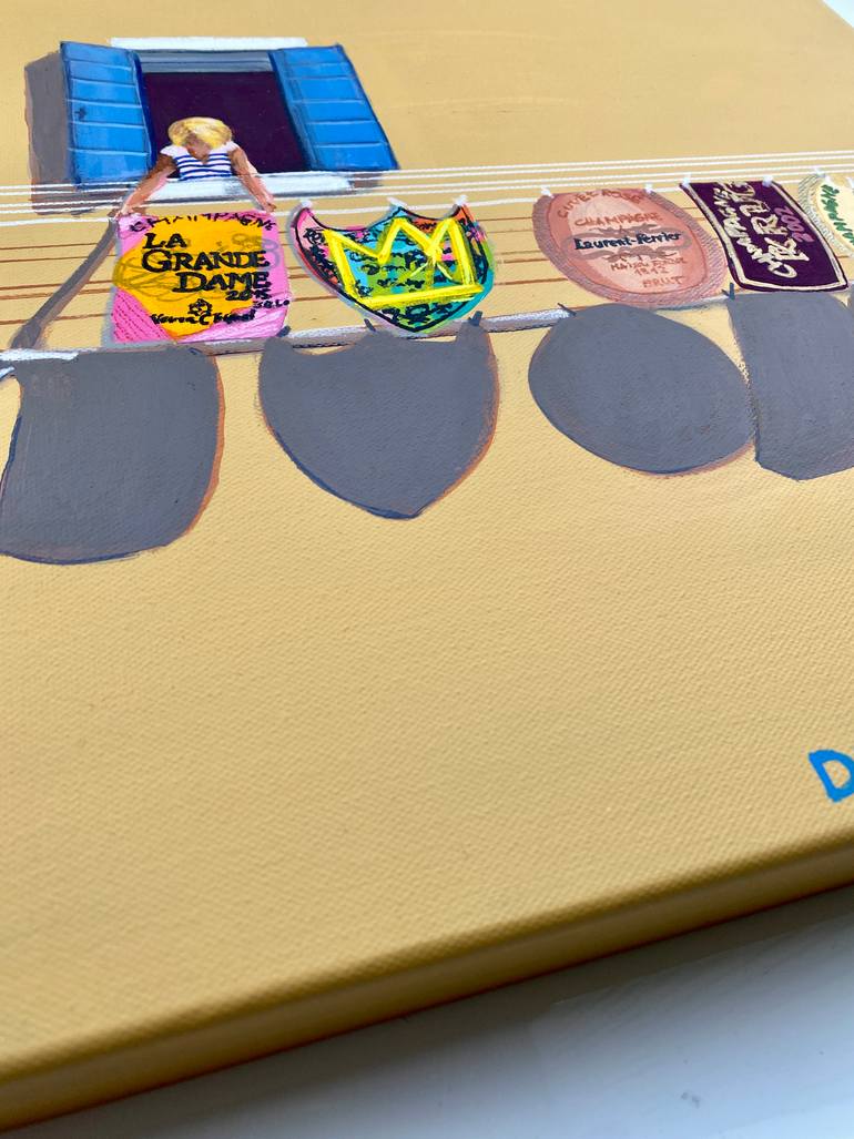 Original Figurative Food & Drink Painting by Dominique Steffens