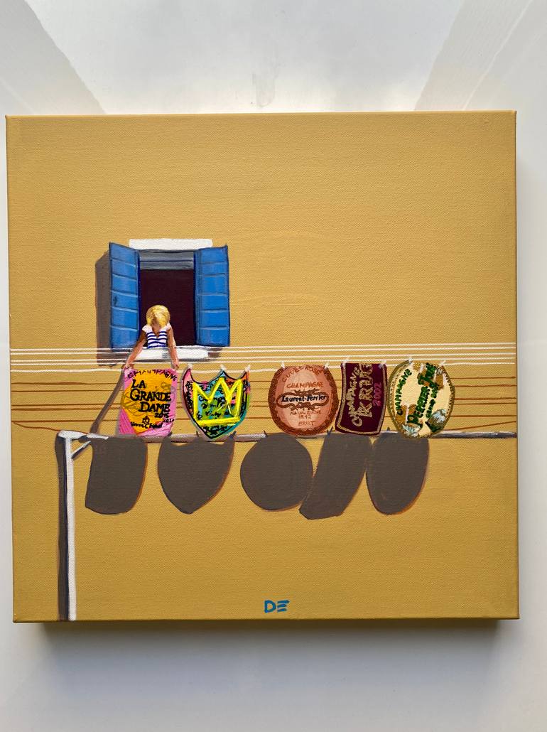 Original Figurative Food & Drink Painting by Dominique Steffens