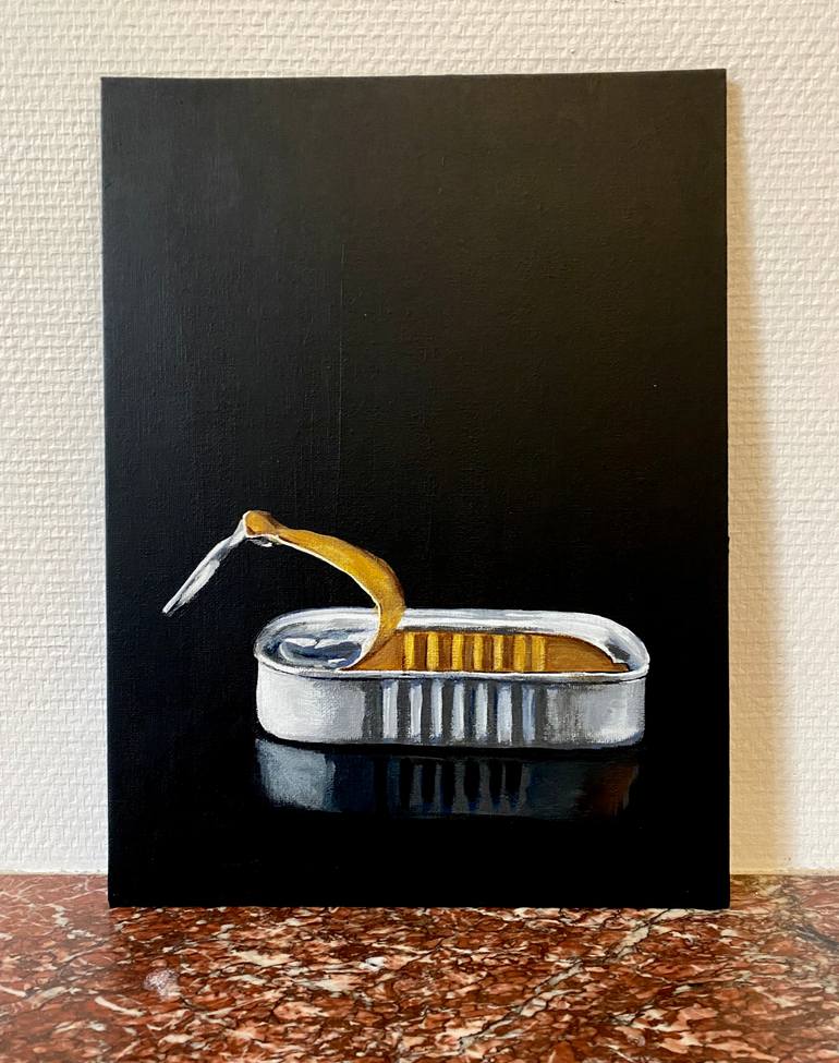 Original Figurative Food & Drink Painting by Dominique Steffens