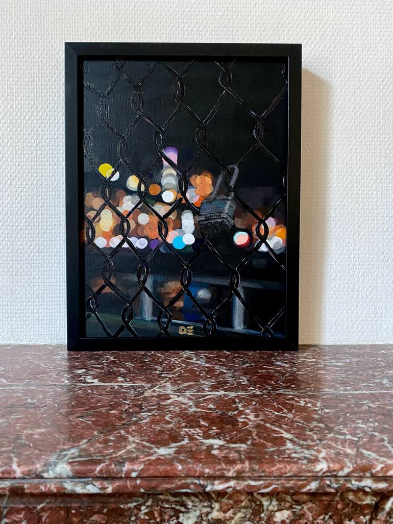 Original Figurative Pop Culture/Celebrity Painting by Dominique Steffens