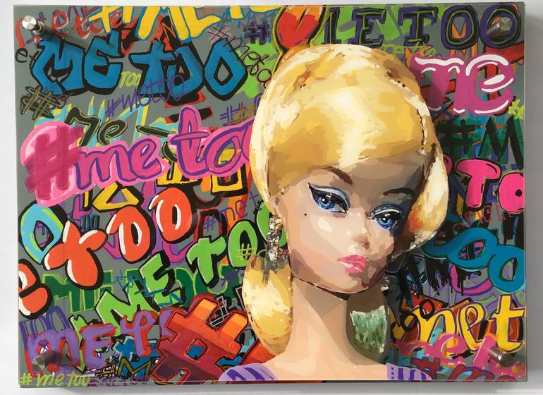 wall painting barbie