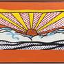Painting itself on the Hermes box lid