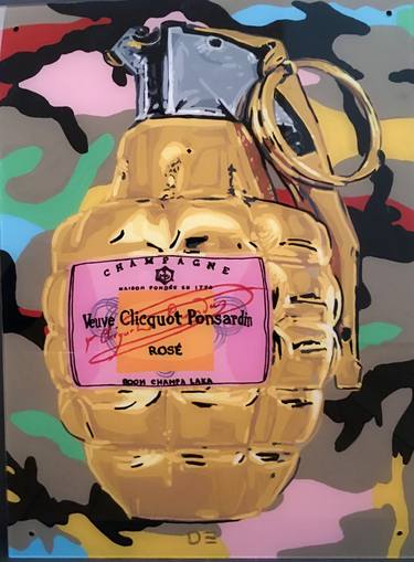 Print of Pop Art Food & Drink Paintings by Dominique Steffens