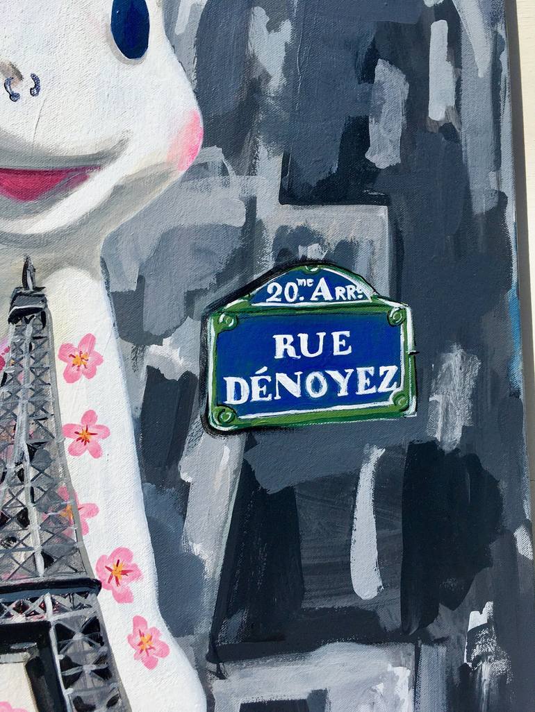 Original Street Art Pop Culture/Celebrity Painting by Dominique Steffens