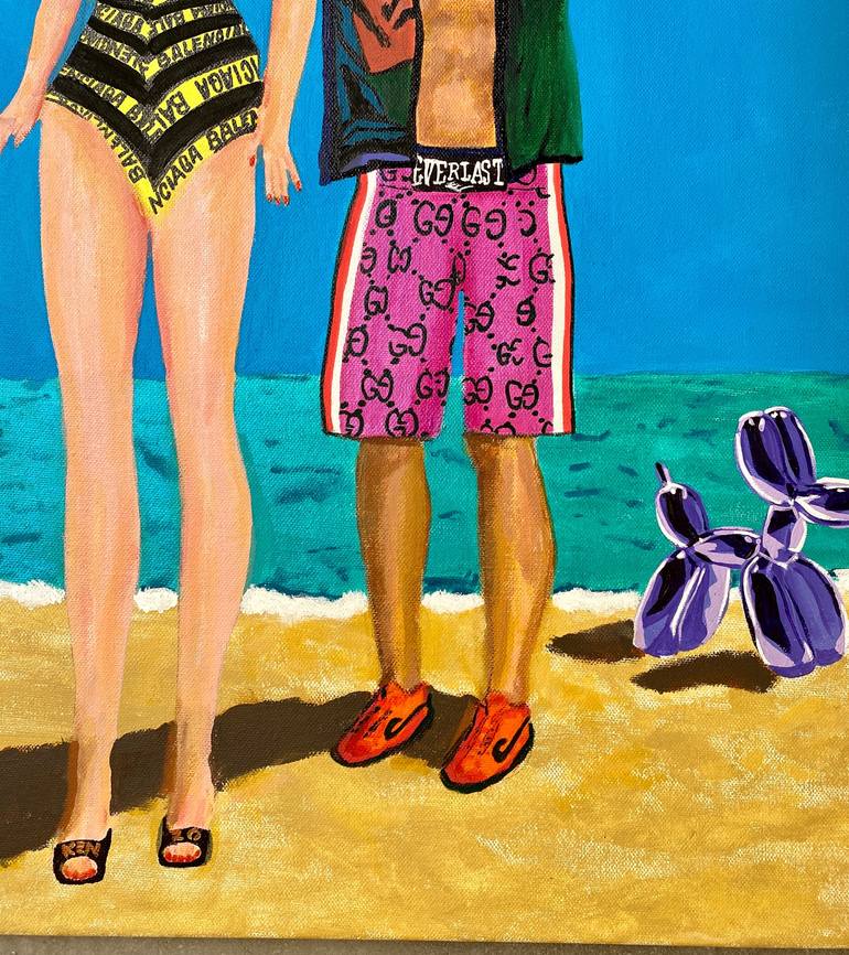 Original Figurative Fashion Painting by Dominique Steffens