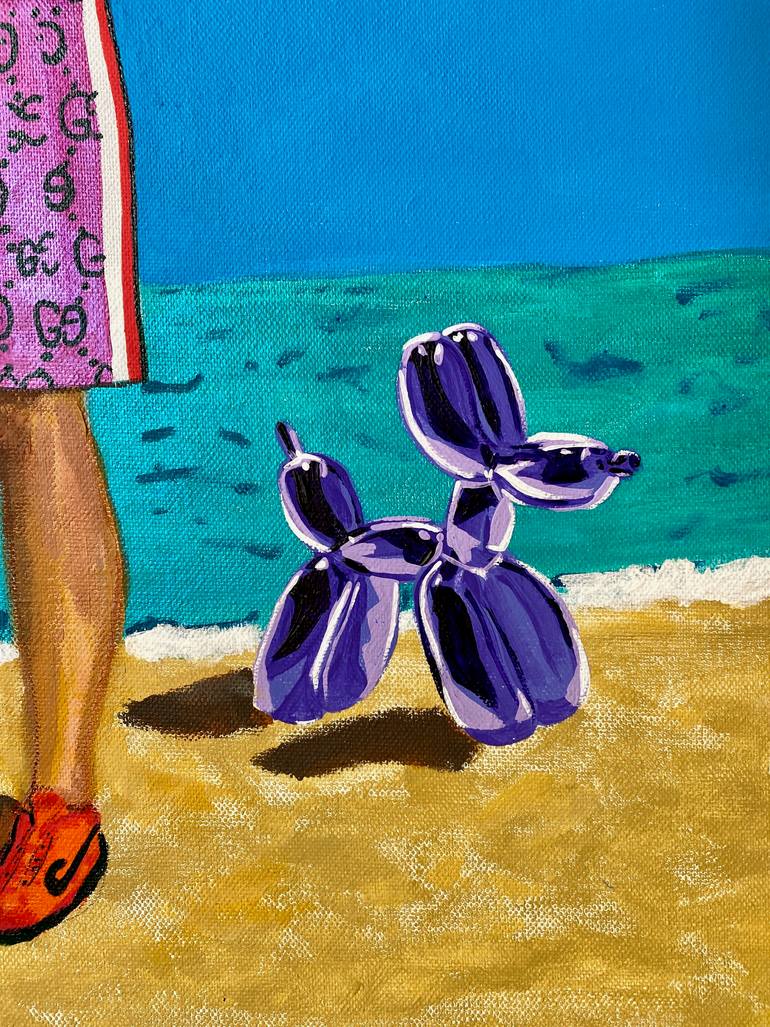 Original Figurative Fashion Painting by Dominique Steffens