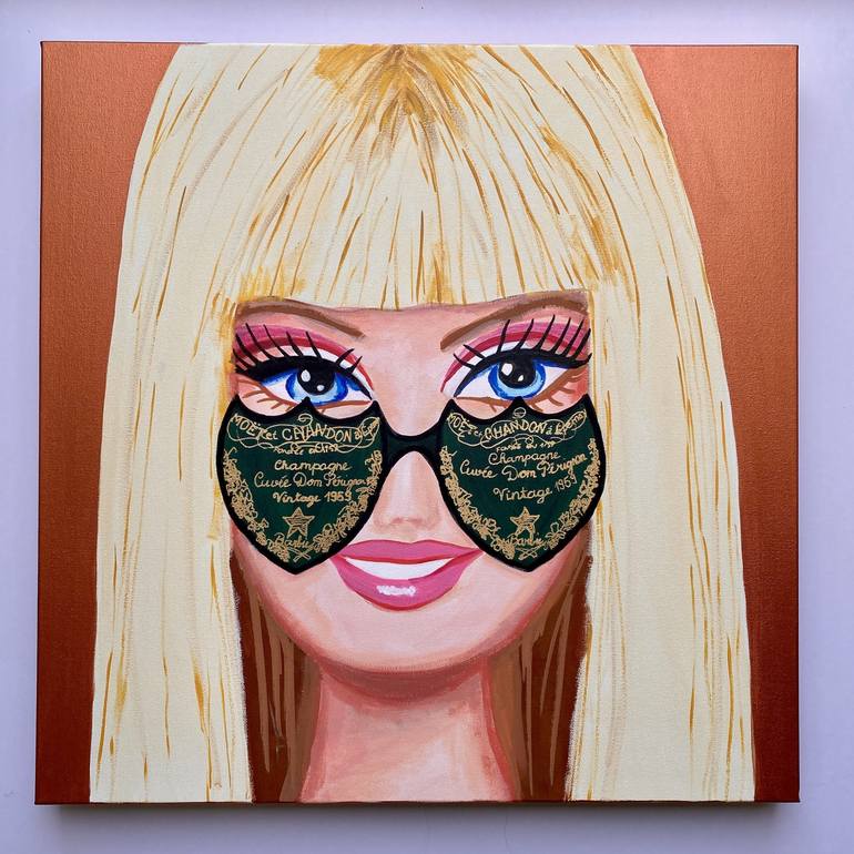 Original Pop Art Pop Culture/Celebrity Painting by Dominique Steffens