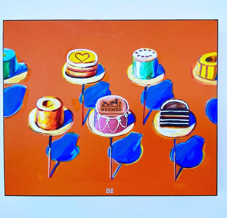 Original Food Painting by Dominique Steffens