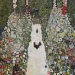 Garden Path with Chickens by Tatiana Boganova