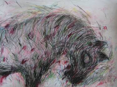 Print of Expressionism Animal Drawings by Li Zhou