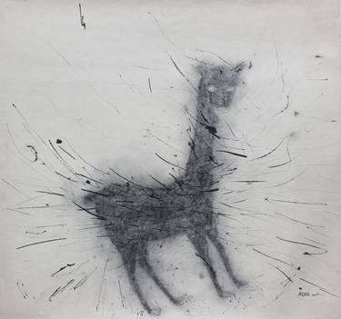 Print of Expressionism Animal Drawings by Li Zhou