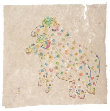 Print of Animal Paintings by Li Zhou