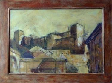 Original Expressionism Architecture Paintings by KATE PELLEGRINI
