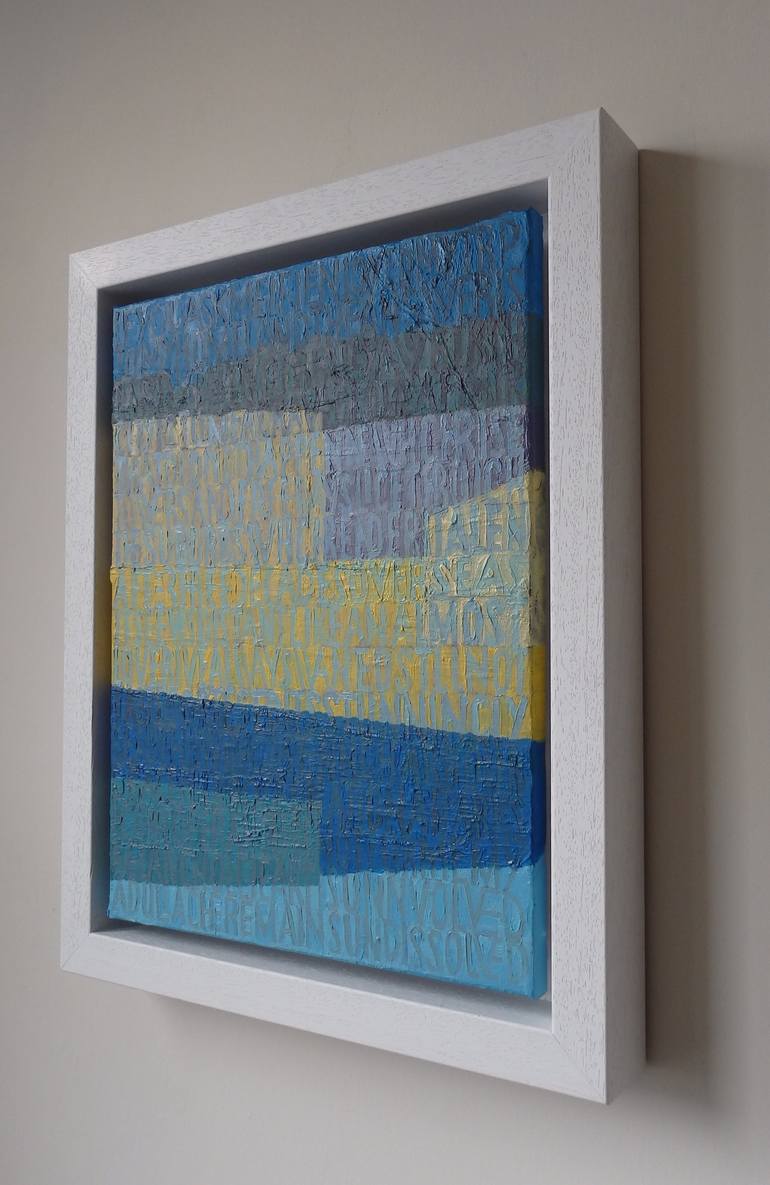 Original landscape Abstract Painting by KATE PELLEGRINI