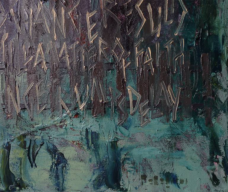 Original Expressionism Abstract Painting by Kate Pellegrini