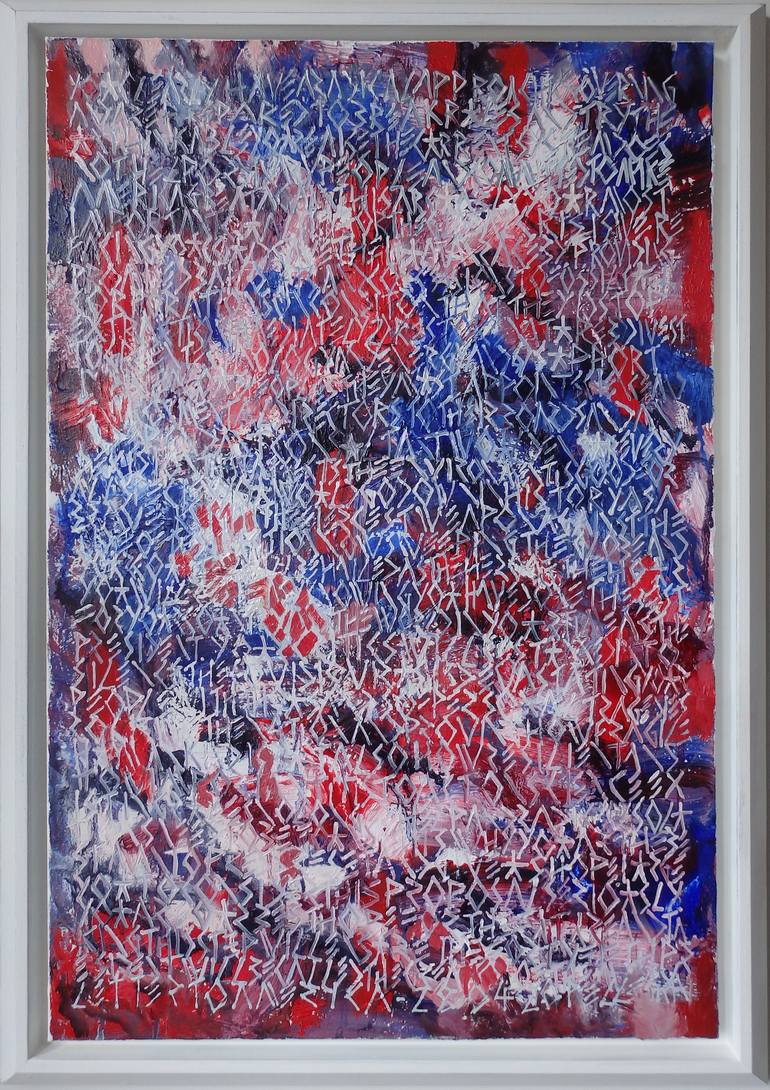 Original Abstract Painting by KATE PELLEGRINI