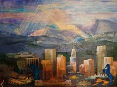 Saatchi Art Artist Carol Joy Shannon; Paintings, “Denver!” #art
