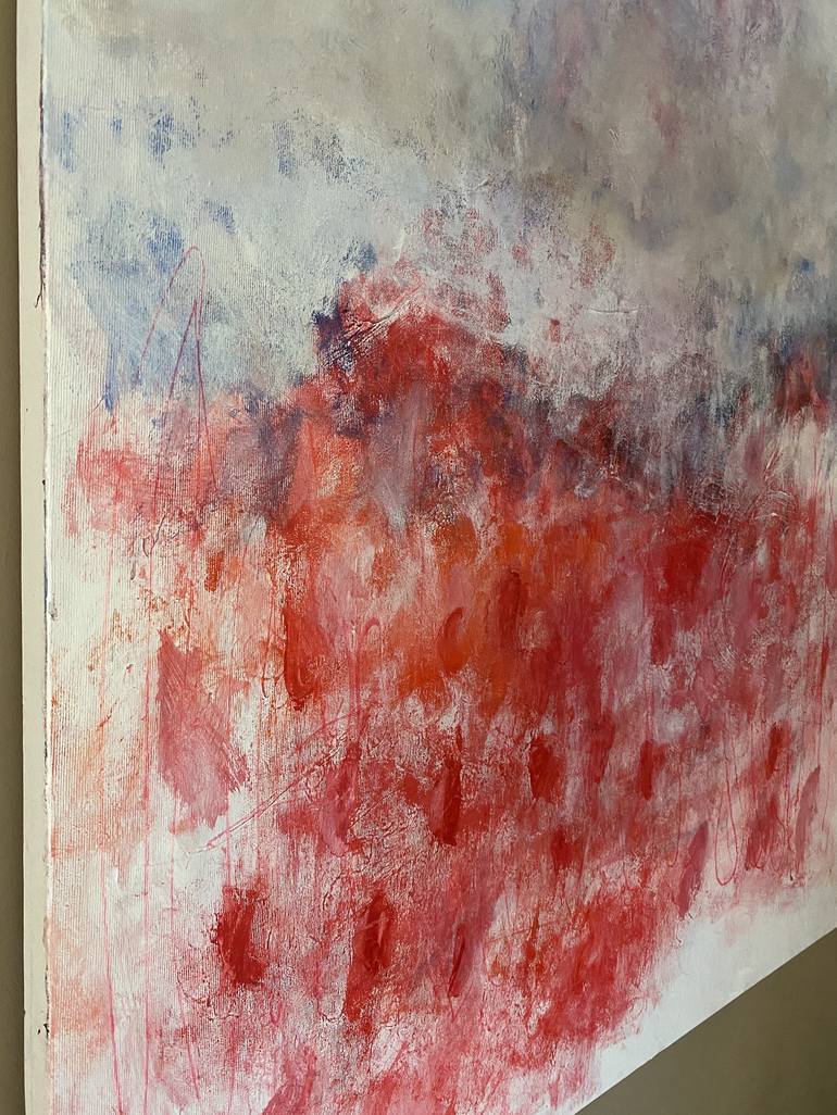 Original Abstract Expressionism Abstract Painting by Agnieszka Ceccarelli