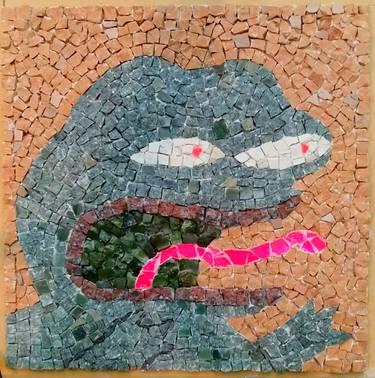 Pepe's cry, Mosaic from "Meme" series thumb