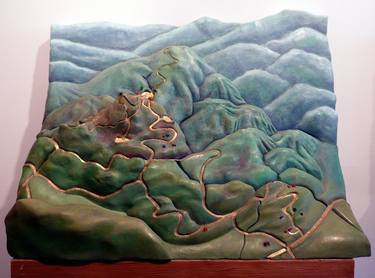 Original Realism Nature Sculpture by Kathy Forer