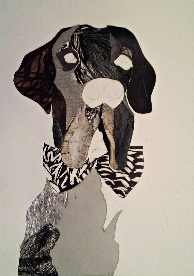 Original Figurative Animal Drawing by Nevena Kostic