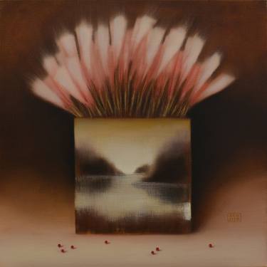 Original Surrealism Landscape Paintings by Eduard Zentsik