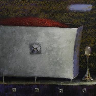 Original Surrealism Still Life Painting by Eduard Zentsik