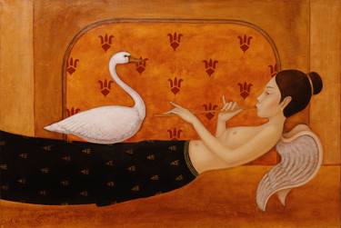 Print of Erotic Paintings by Eduard Zentsik