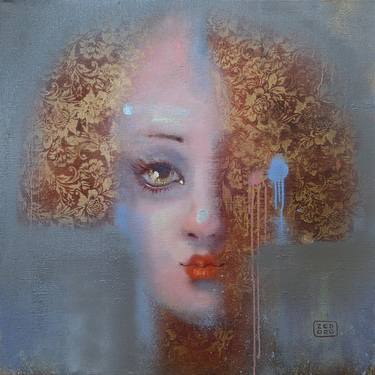 Original Fine Art Women Paintings by Eduard Zentsik