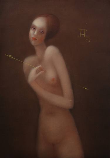 Print of Erotic Paintings by Eduard Zentsik