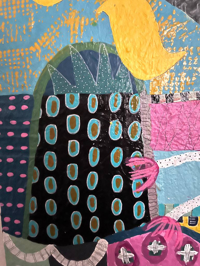 Original Abstract Painting by Paige Schiller Hirsch