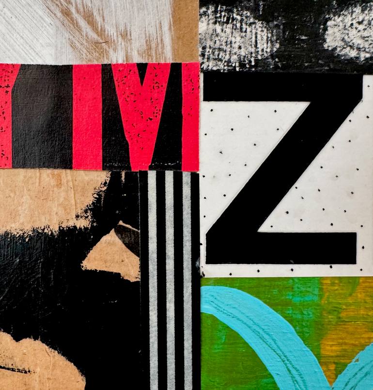 Original Contemporary Abstract Collage by Paige Schiller Hirsch