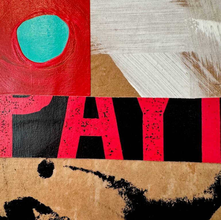 Original Contemporary Abstract Collage by Paige Schiller Hirsch