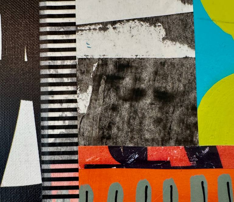 Original Contemporary Abstract Collage by Paige Schiller Hirsch