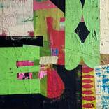 Measured Chaos, Mixed-Media Painting, 10