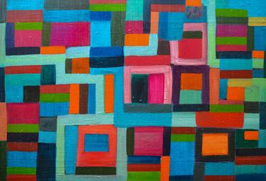 Original Contemporary Abstract Paintings by Marc Aaron Hyman