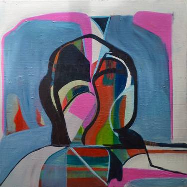 Original Cubism Abstract Paintings by Marc Aaron Hyman