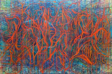 Original Abstract Paintings by Marc Aaron Hyman