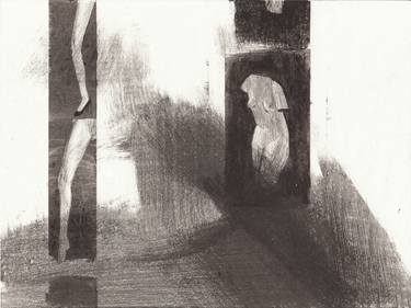 Print of Figurative Nude Printmaking by Roman Haideichuk