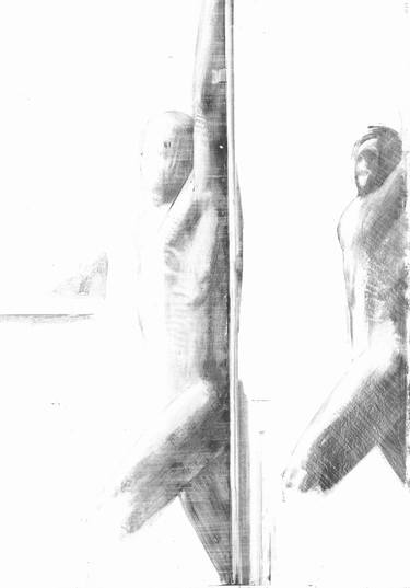 Original Figurative People Printmaking by Roman Haideichuk