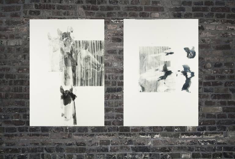 Original Fine Art Animal Printmaking by Roman Haideichuk