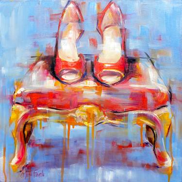Print of Figurative Fashion Paintings by Cristina Fornarelli
